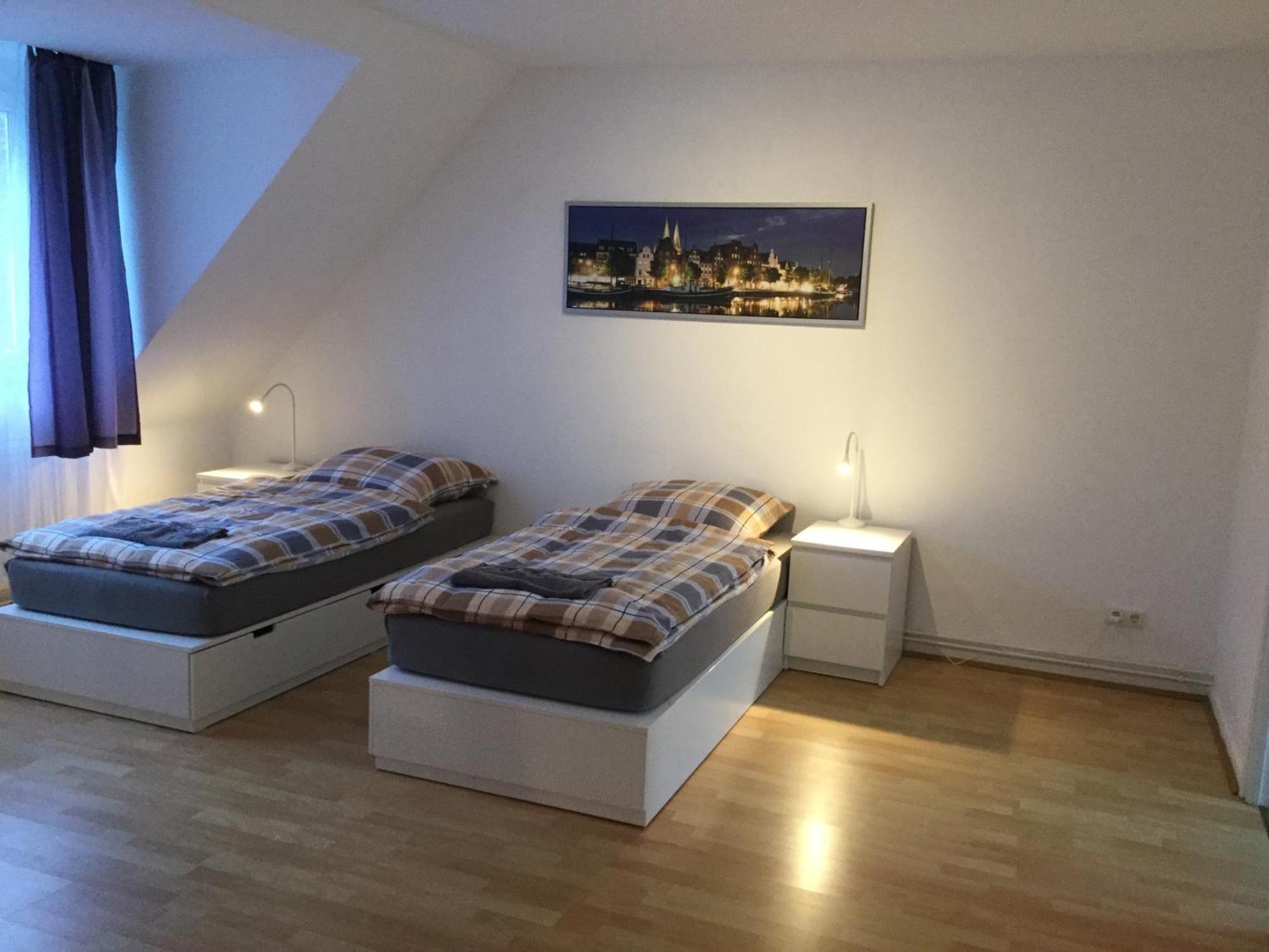 Ferienwohnung Am Uniklinik Lübeck Exteriör bild